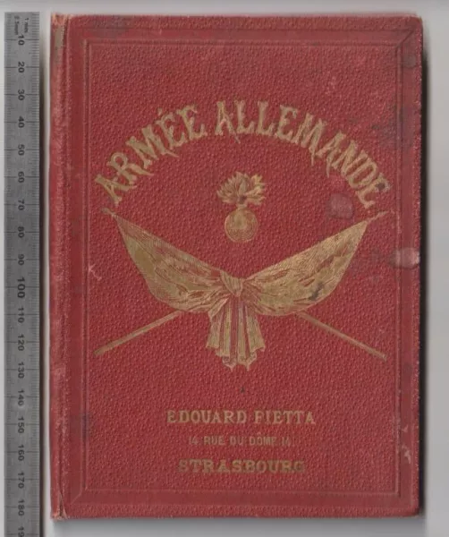 Booklet "Armée Allemande" from the 1870's Visuel 1 principal